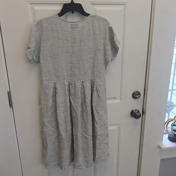 Offon Striped Linen Dress - Picture 5 of 5